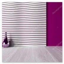 Akzentwand mit Tapete