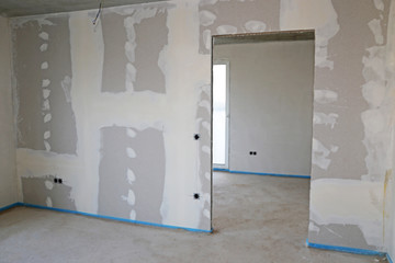 Innenausbau mit Trockenbauwand