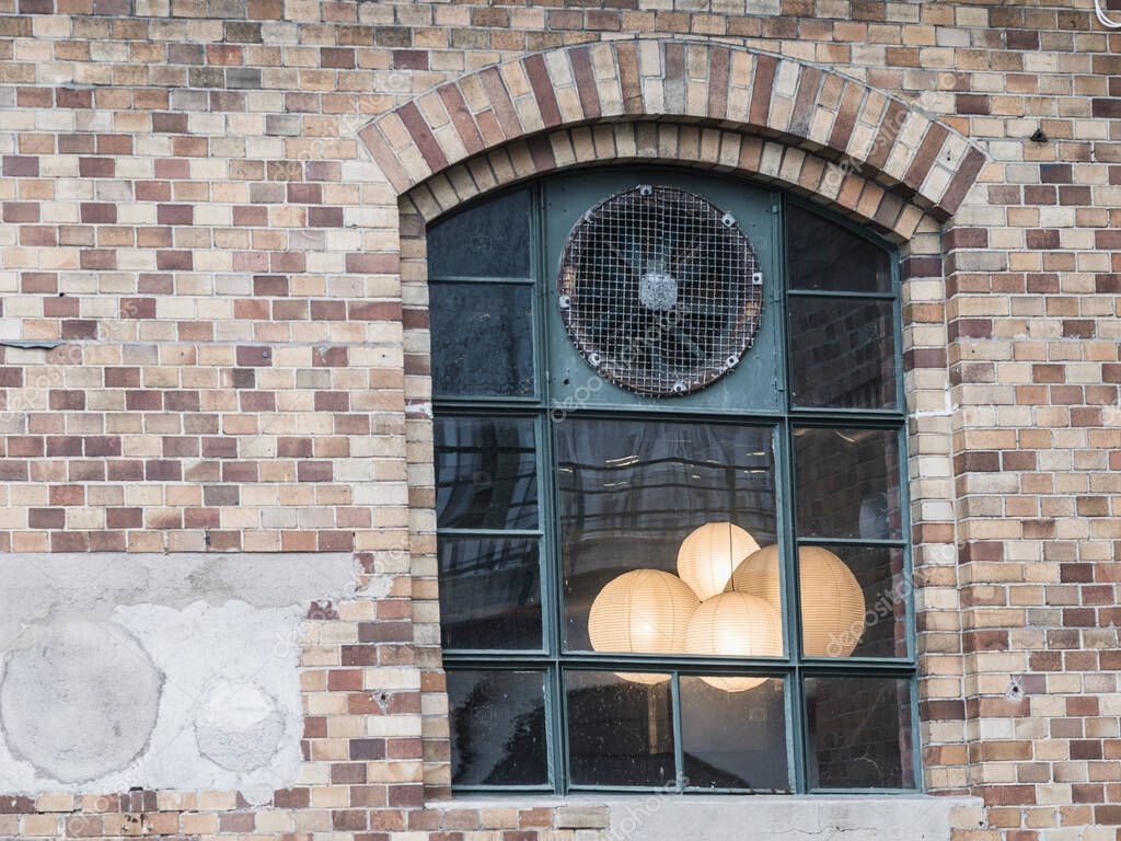 Architektonische Details einer Fassade